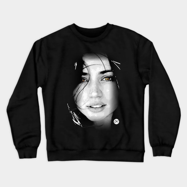 Hollywood Beauty Crewneck Sweatshirt by CaraMia Vintage